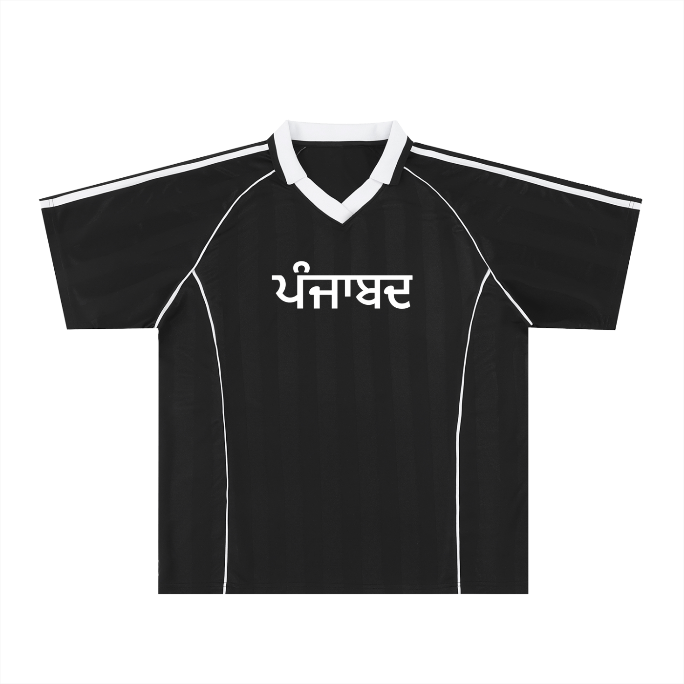 Shadow Stripe Collared Soccer Jersey