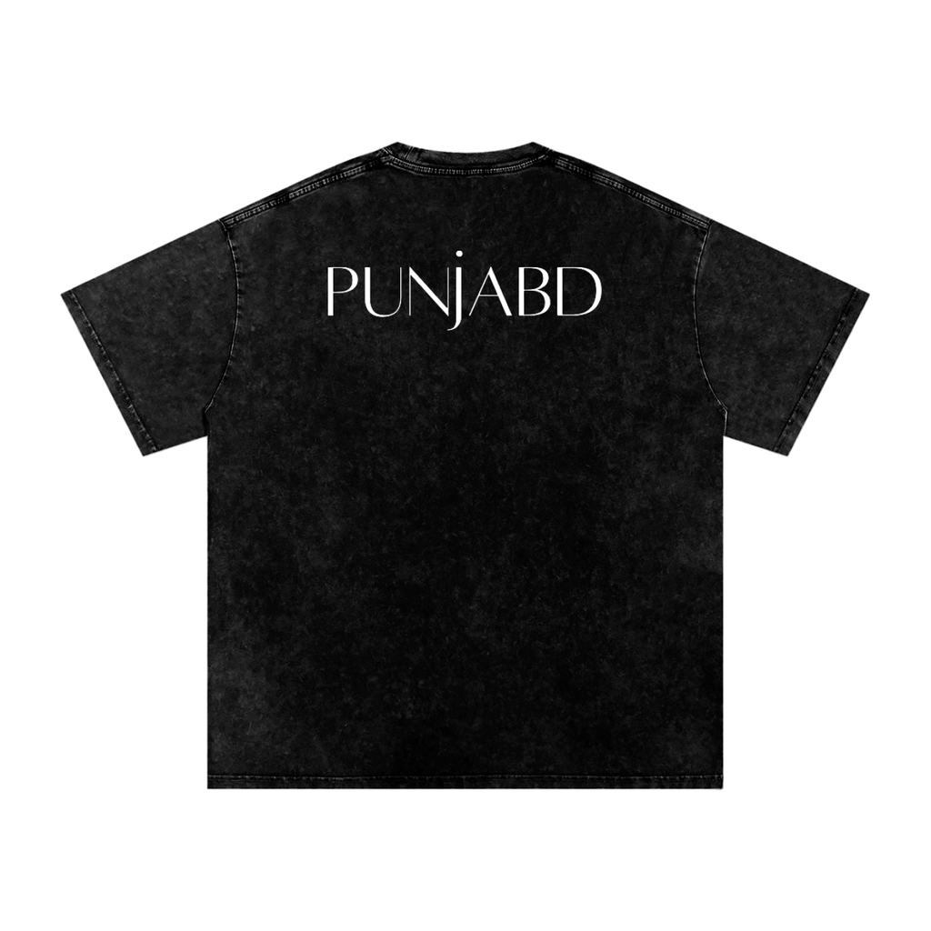 Snow Washed PUNJABD + Quote Tee (SIZE UP)