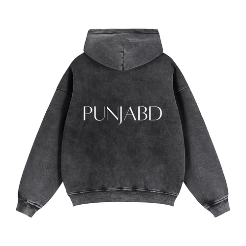 Khanda Zip Fleece Hoodie (SIZE UP)