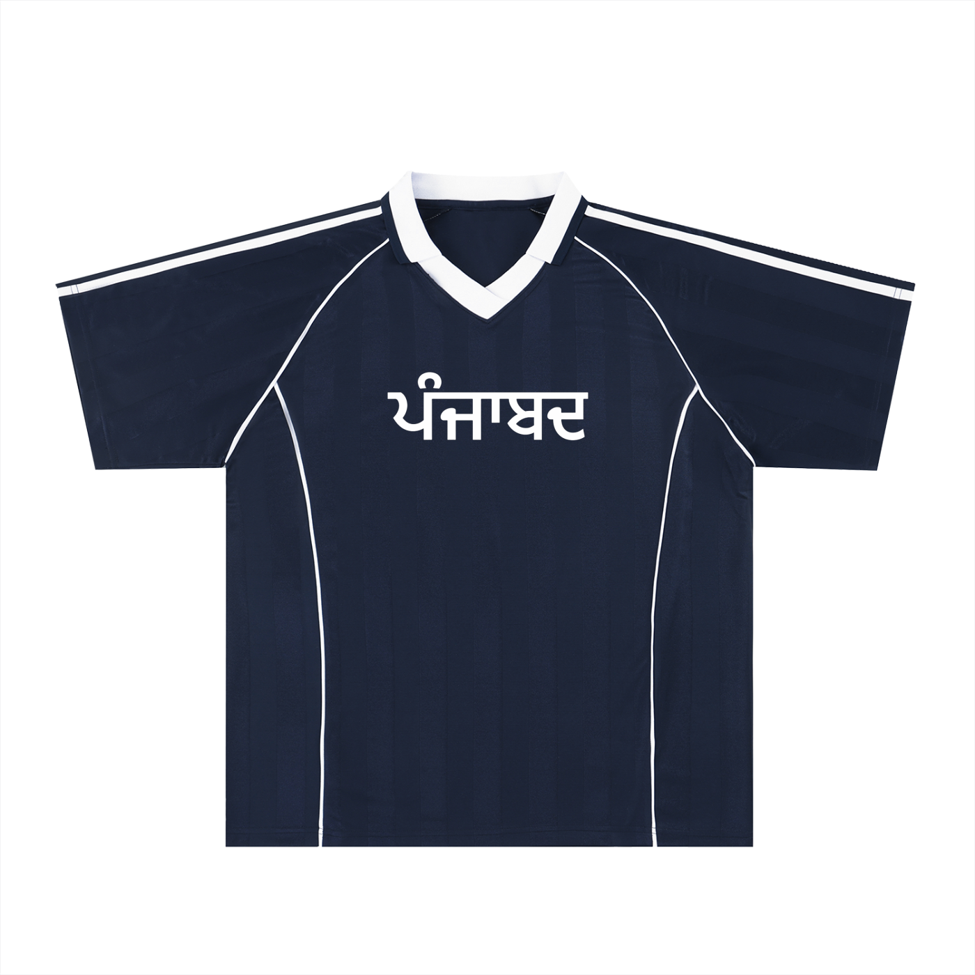 Shadow Stripe Collared Soccer Jersey