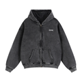 Khanda Zip Fleece Hoodie (SIZE UP)